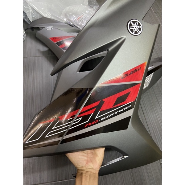 Dàn áo Exciter 150 Xám đen chính hãng tặng kèm tem mẫu 2020