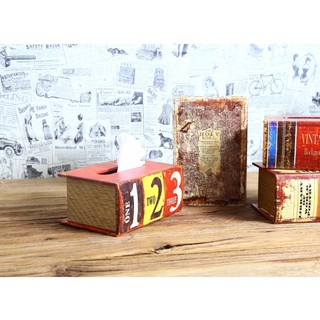 XNM104	Hộp đựng giấy ăn vintage
