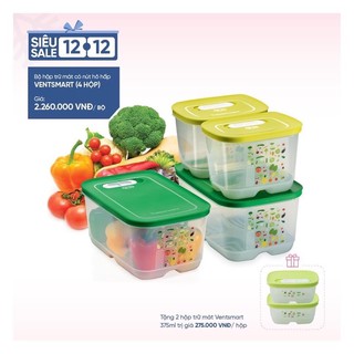 Bộ Hộp Tupperware Vensmart Vens