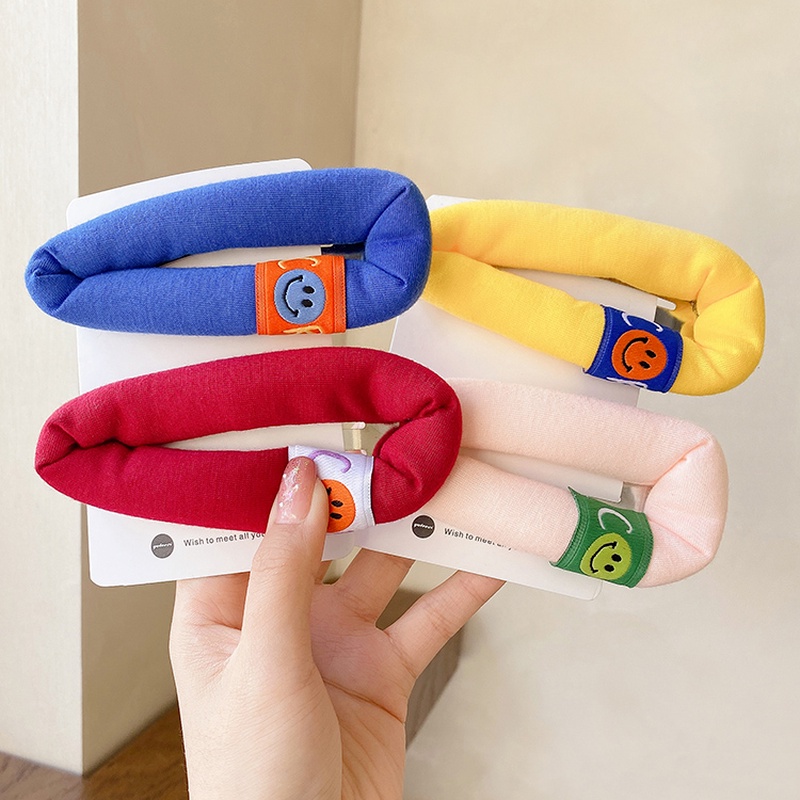 Kẹp Tóc Cỡ Lớn Hình Mặt Cười Dễ Thương