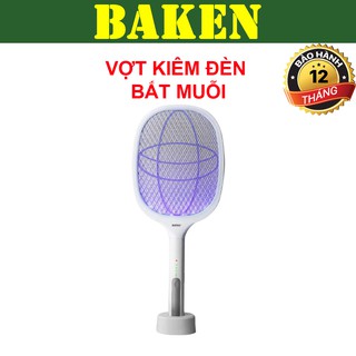 Vợt Muỗi Kiêm Đèn Bắt Muỗi Tích Điện 2 Trong 1 MATIKA MTK-MQ21 - BAKEN