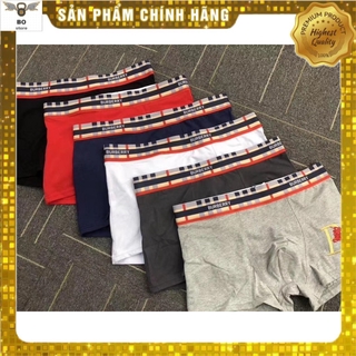 Combo 4 quần lót nam , quần sịp đùi boxer cao cấp 100% chuẩn như hình bbr004