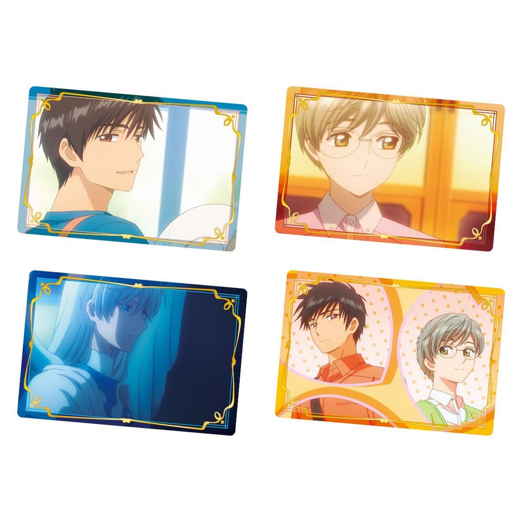 M2 Ảnh card bo góc in hình THỦ LĨNH THẺ BÀI Cardcaptor Sakura thẻ bo viền 5*8cm anime chibi xinh xắn sưu tầm