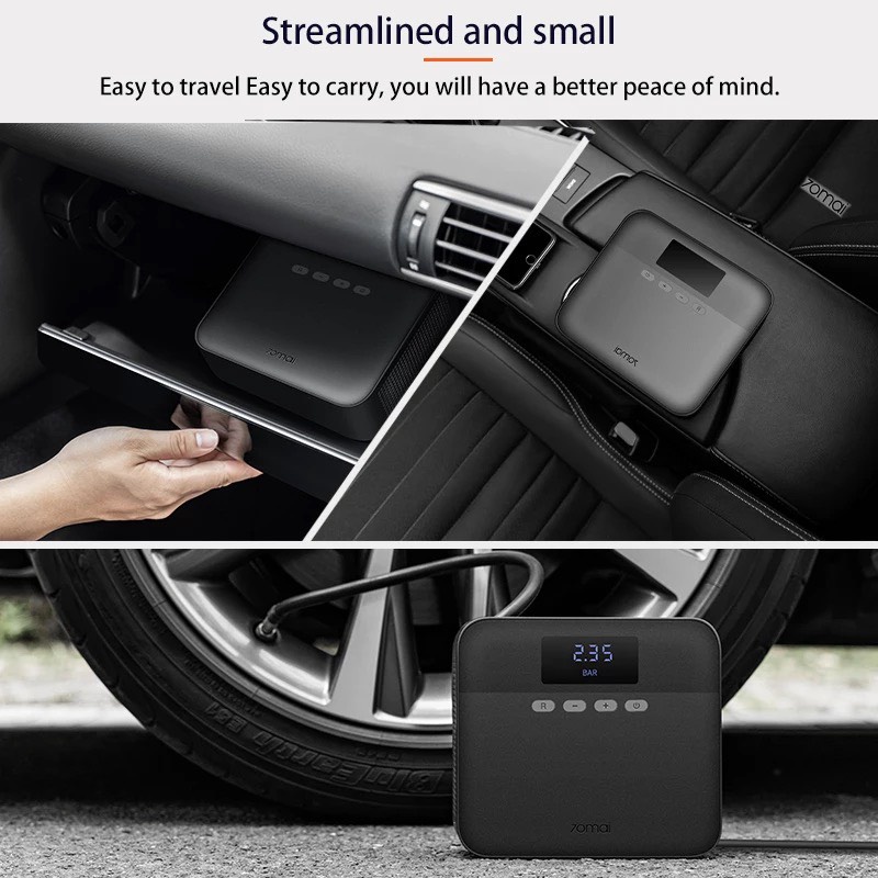 Bơm lốp ô tô thông minh Xiaomi 70mai TP03/TP04/ Mijia 1S MJCQB04QJ - pin 2000mAh