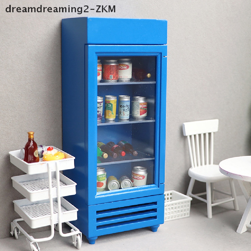 Tủ Lạnh Mini 1 / 12 Trang Trí Nhà Búp Bê 2