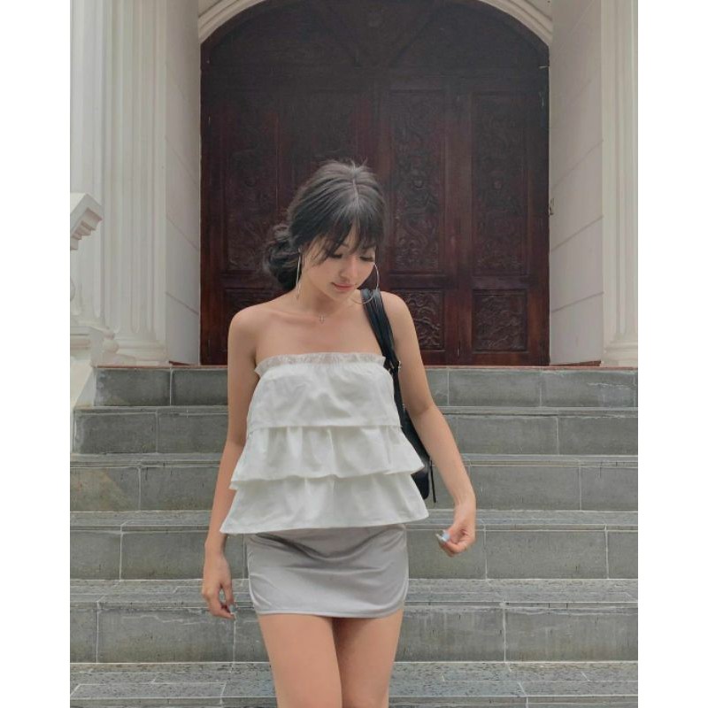 Áo ống nhún siêu cute