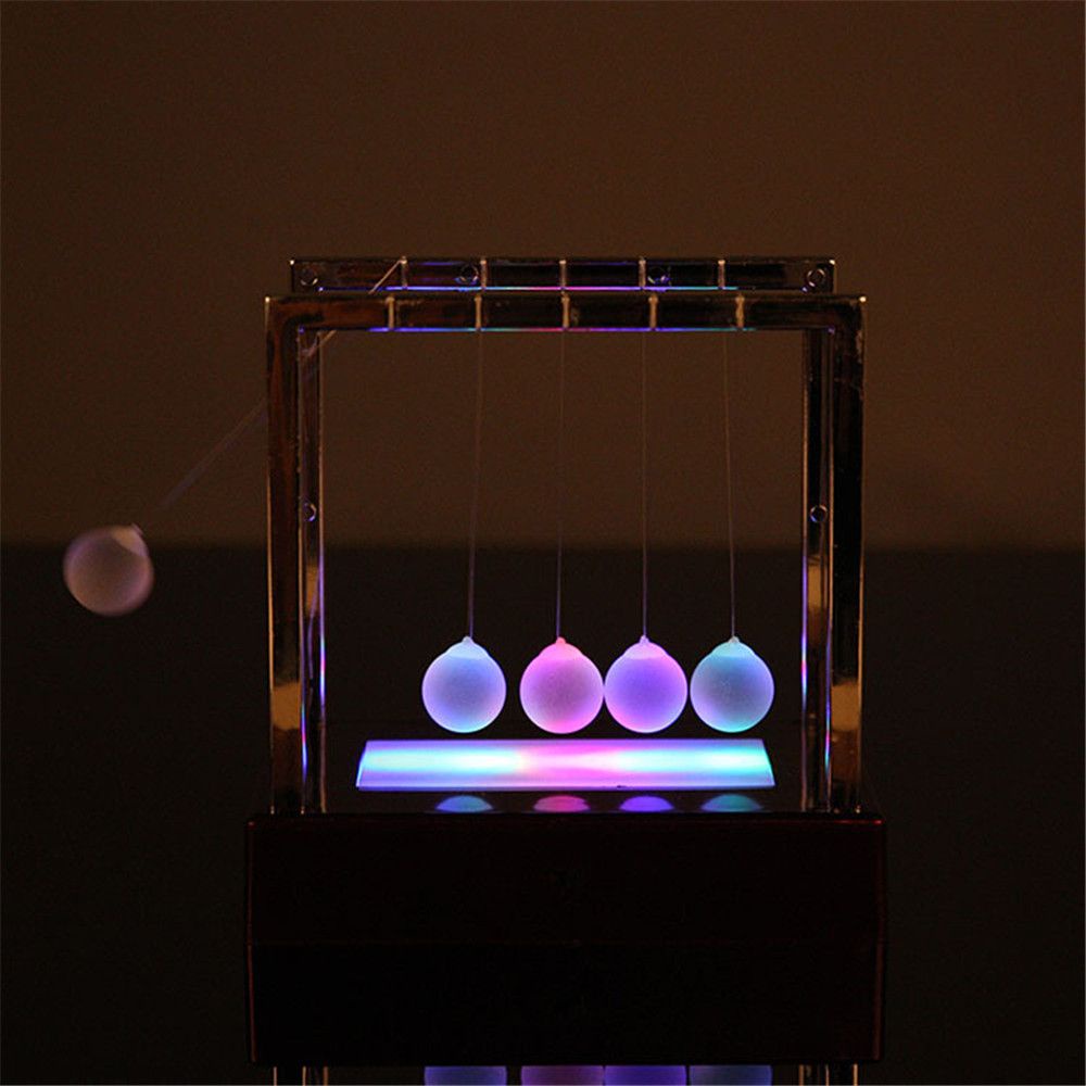 Đồ chơi con lắc cân bằng có đèn LED nhiều màu thời trang trang trí nhà cửa