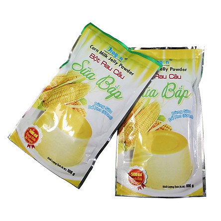 Bột Rau Câu Sữa Bắp Dragon