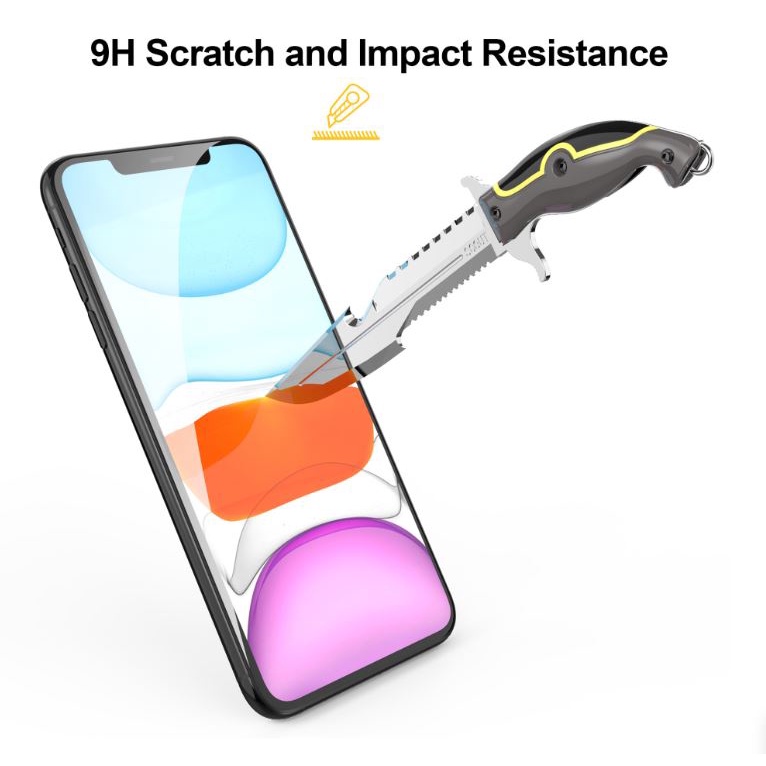 Kính cường lực 9H Calstone Chống ánh sáng xanh cho IPhone 11
