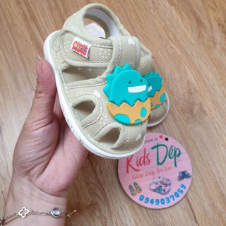 Mẫu mới cheerful mario giày sandal tập đi có kèn cho bé 6-24m - ảnh sản phẩm 7