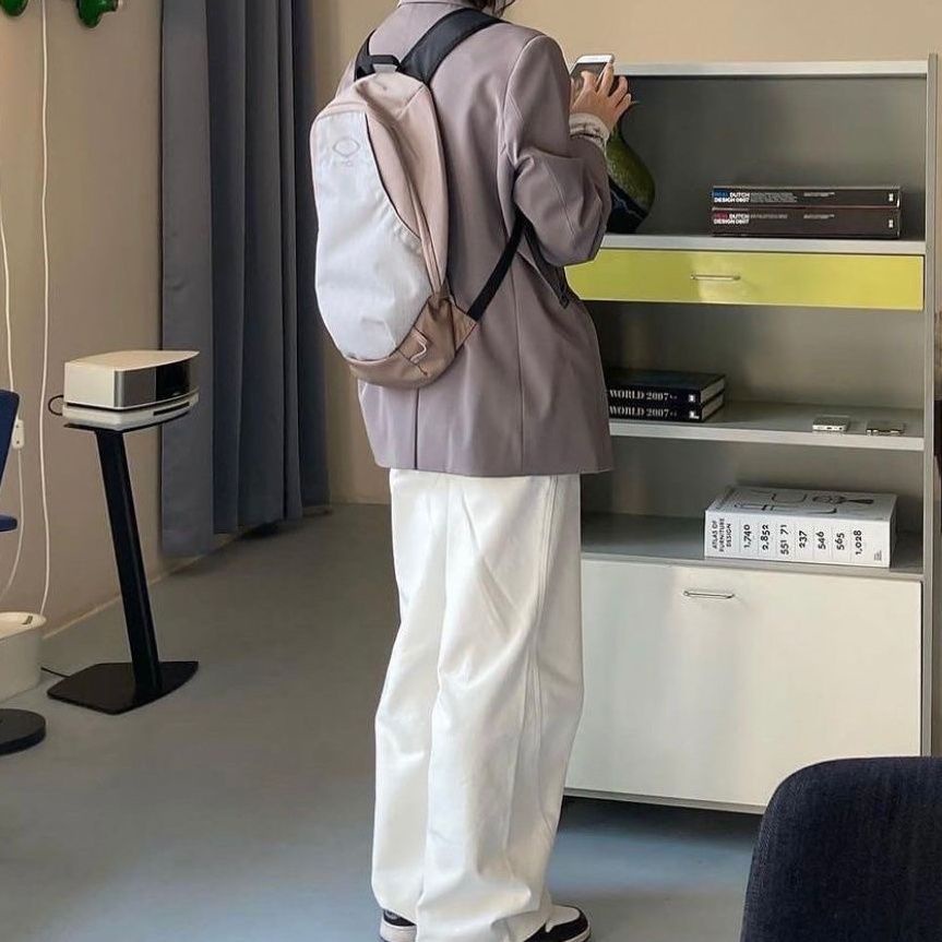 Ba Lô Đi Học Đính Kim Cương Giả Phong Cách Hàn Quốc Dễ Phối Đồ Thời Trang Cho Nam Và Nữ