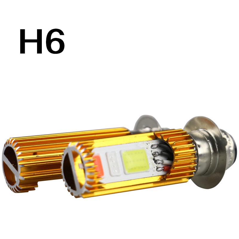 Đèn pha xe máy DC H6 LED AC H4 HS1 chất lượng cao