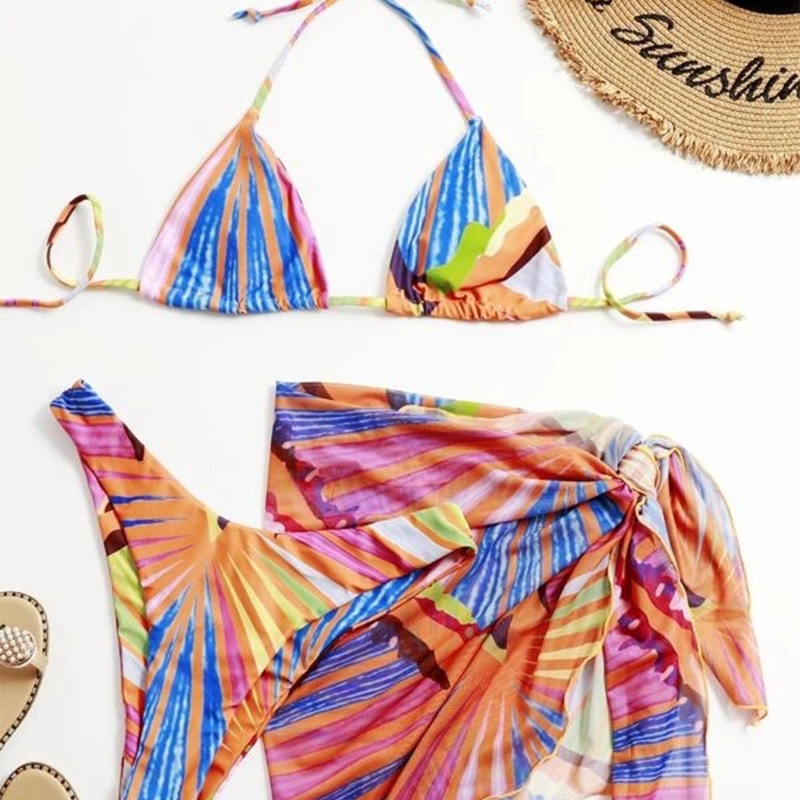 Set Đồ Tắm 3 Mảnh Quyến Rũ Dành Cho Nữ