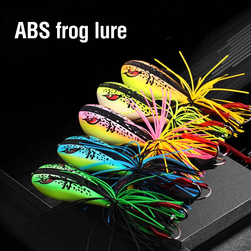 Mồi Câu Cá Giả Hình Ếch 3D Bằng Nhựa ABS Cứng 9cm / 10g