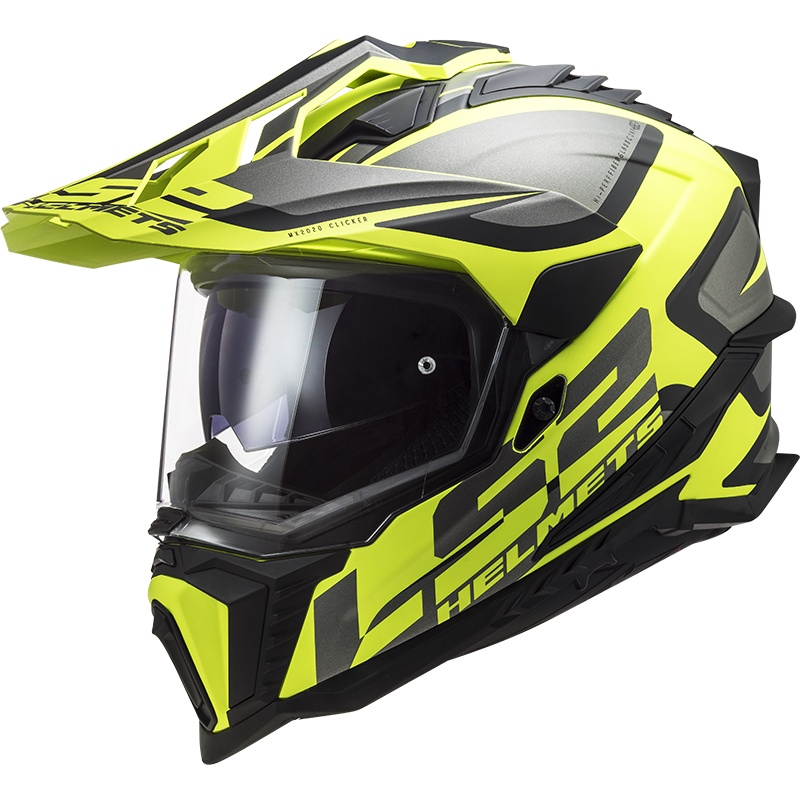 Fullface LS2 MX701 EXPLORER F (Sợi Thủy Tinh) Dual Sport - (Tặng Khăn Trùm SWAT)