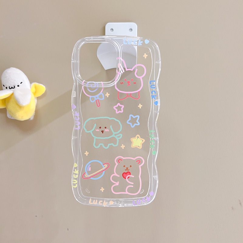 Ốp Điện Thoại Silicon Họa Tiết Hoạt Hình Cho iphone 13Pro 12 11Pro xs