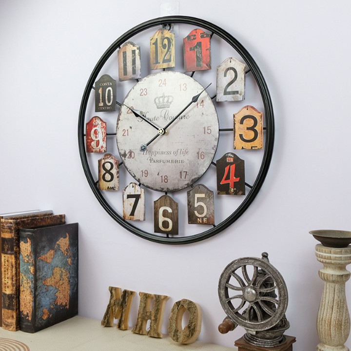 Đồng hồ treo tường🌞FREE SHIP🌞Đồng hồ số thường nhiều màu sắc treo tường phòng khách ,Trang trí nhà, quà tặng ý nghĩa