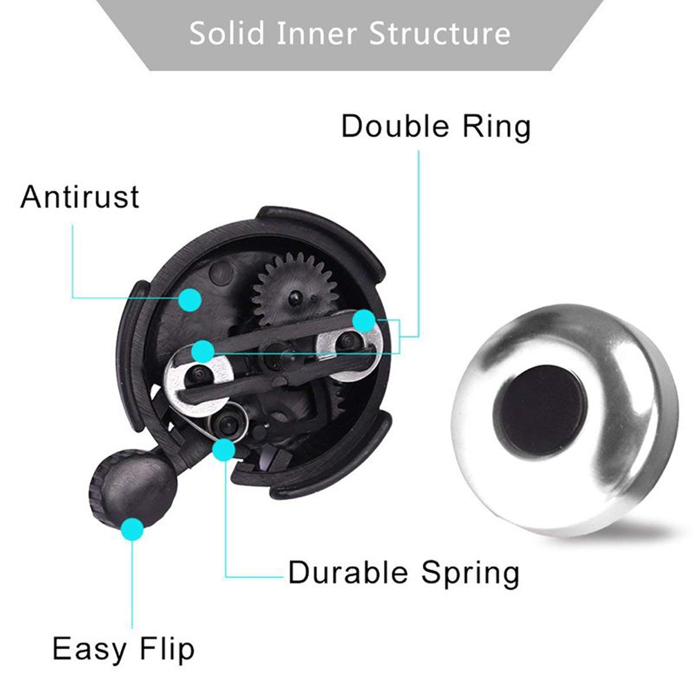 Chuông Xe Đạp Leo Núi Nhiều Màu