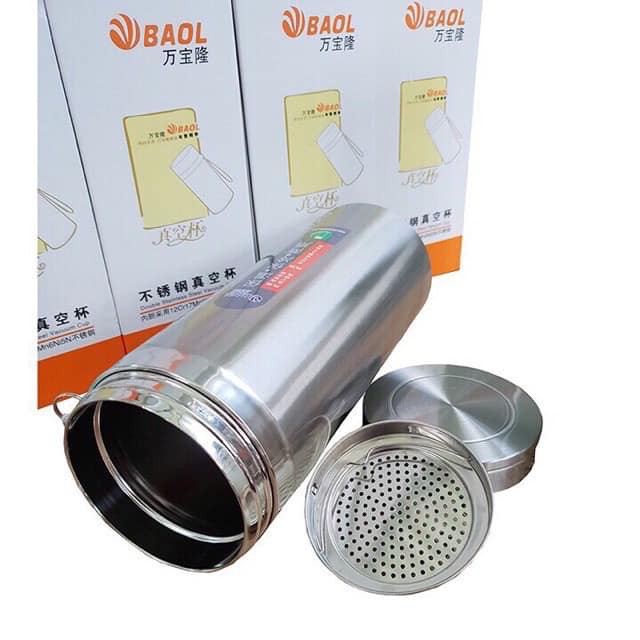💥Bình giữ nhiệt nóng lạnh lõi thép inox 304 chống Gỉ 1000ml