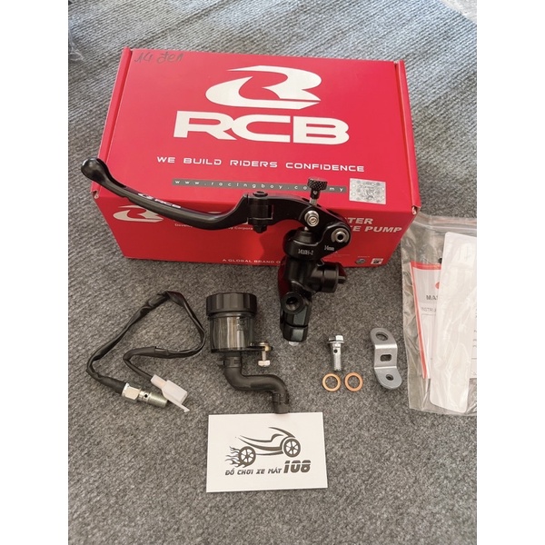 Cụm tay dầu phải RCB 14mm Chính Hãng