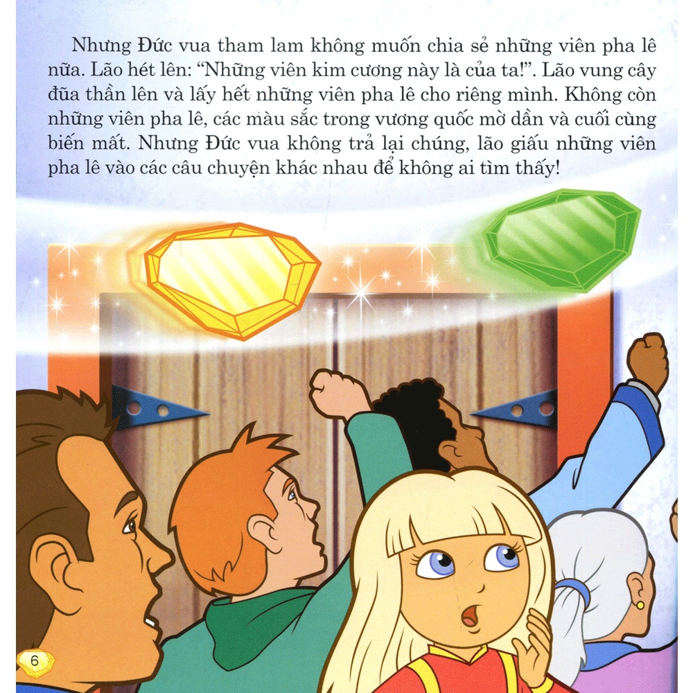 Sách Dora The Explorer - Giải Cứu Vương Quốc Pha Lê
