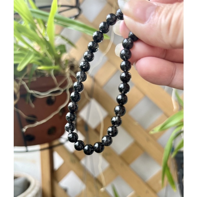Vòng tay tóc đen size 6li