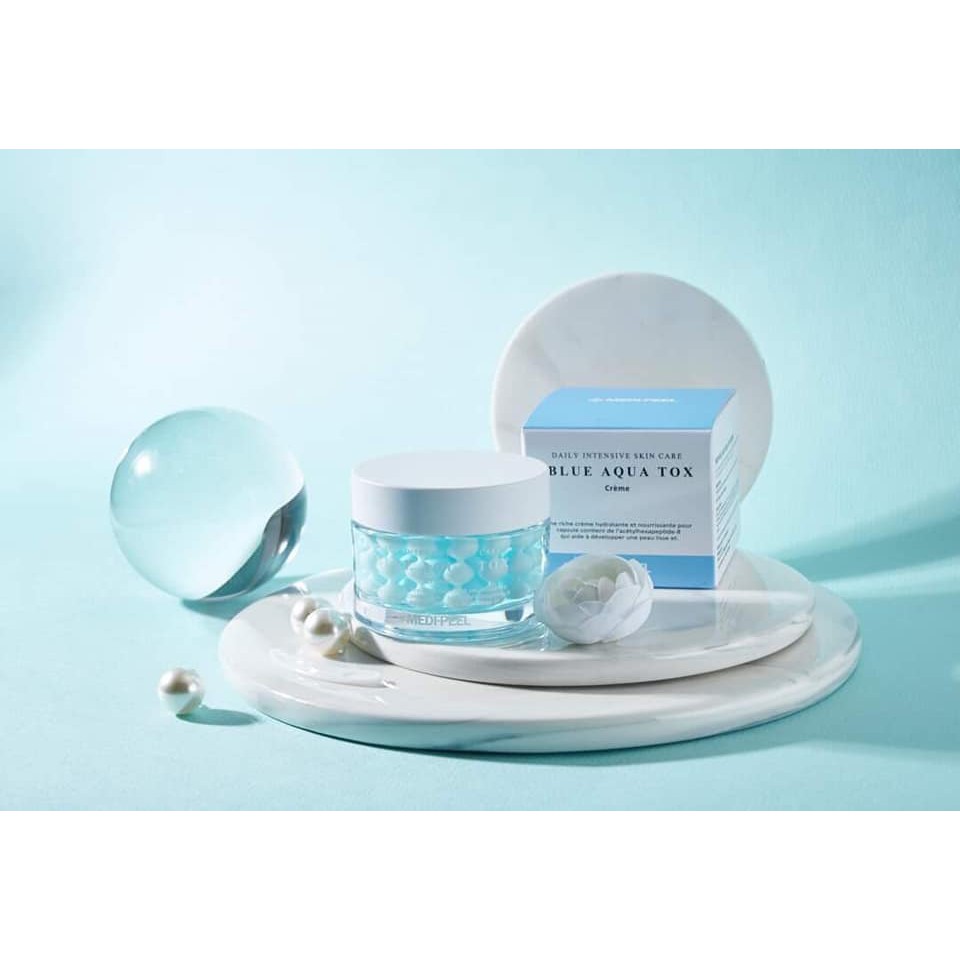 Kem dưỡng trắng da Medi-Peel Blue Aqua Tox Cream 50ml