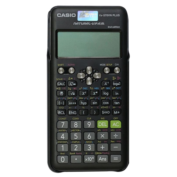[Mã LIFEB04ALL giảm 10% tối đa 15K đơn 0Đ] Máy Tính Học Sinh Casio Ver2019 FX - 570 VN PLUS - Casio