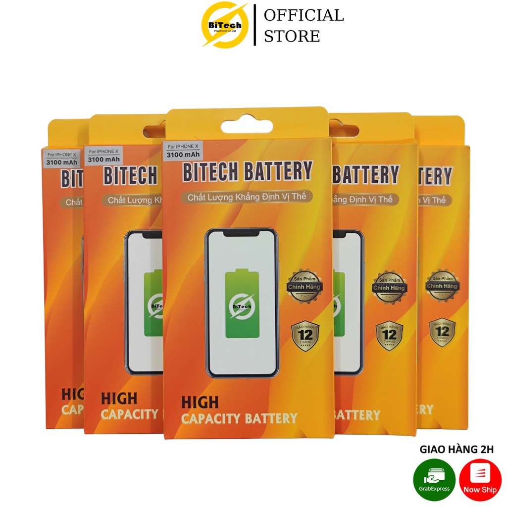 Pin điện thoại dung lượng cao BITECH BT-X