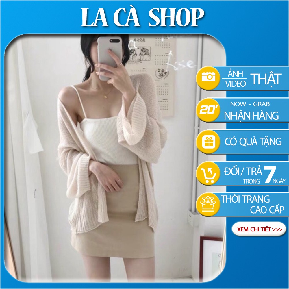 Áo Cadigan len mỏng hàng Quảng Châu loại 1 From dưới 70kg