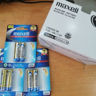 PIN MAXELL AA vỉ 2 viên