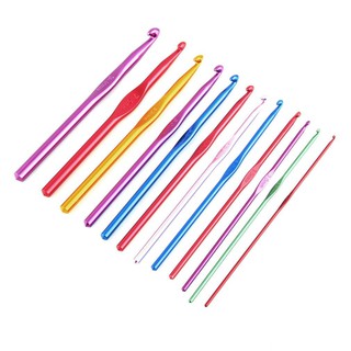Bộ 12 móc đan thêu 2mm-8mm