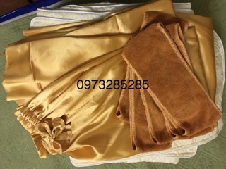 Ga phi lụa tặng vỏ gối