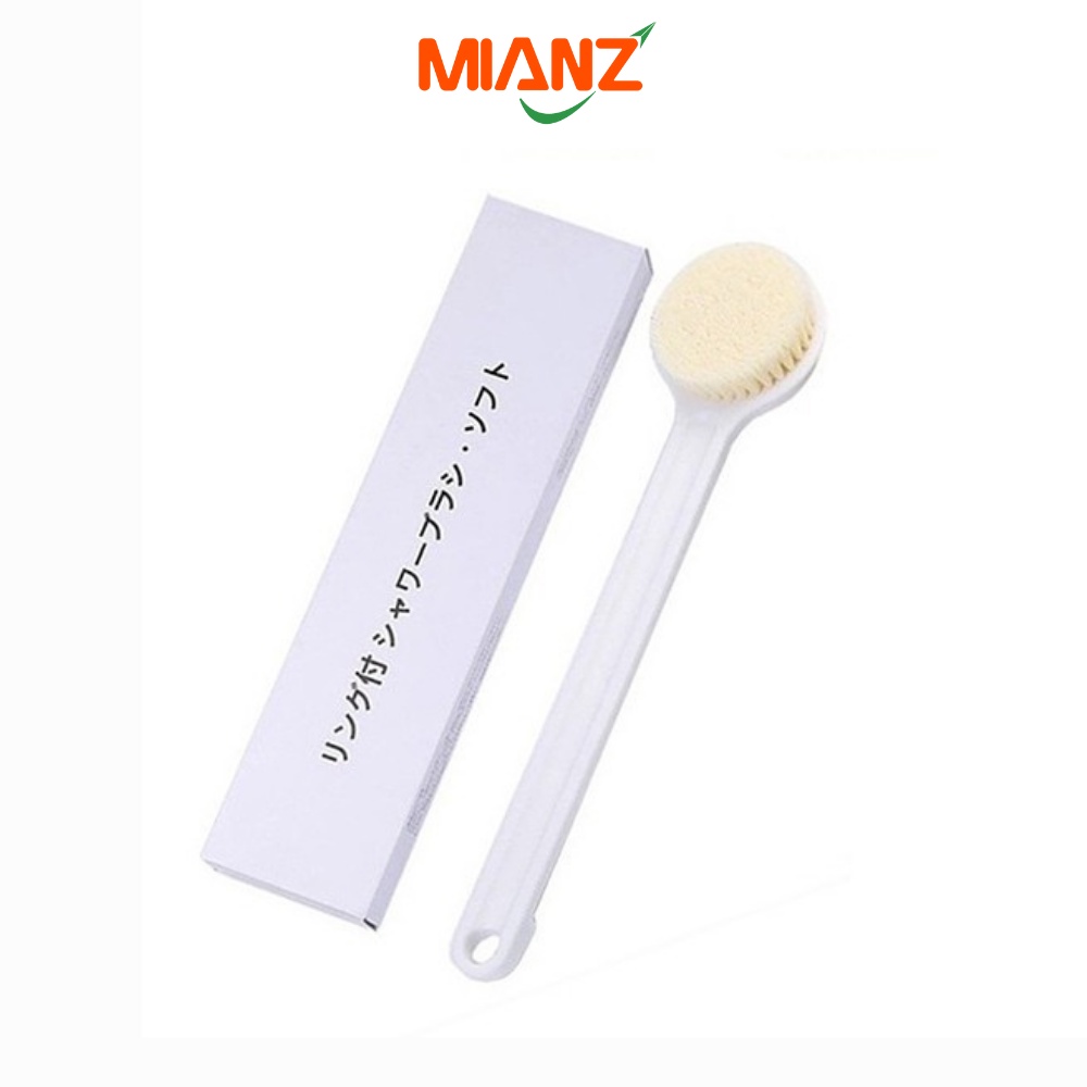 Cọ lưng Muji Nhật Bản làm sạch tế bào chết, massage lưu thông mạch máu Mianz Store