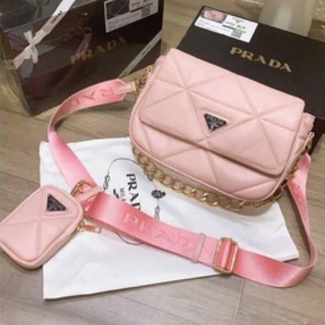 Túi Xách Đeo Vai Đe Chéo Nữ QUẢNG CHÂU CAO CẤP PraDa NyLon BaG