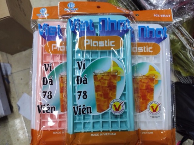 Khay ( vỉ) đá 78 viên