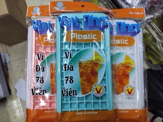 Khay ( vỉ) đá 78 viên