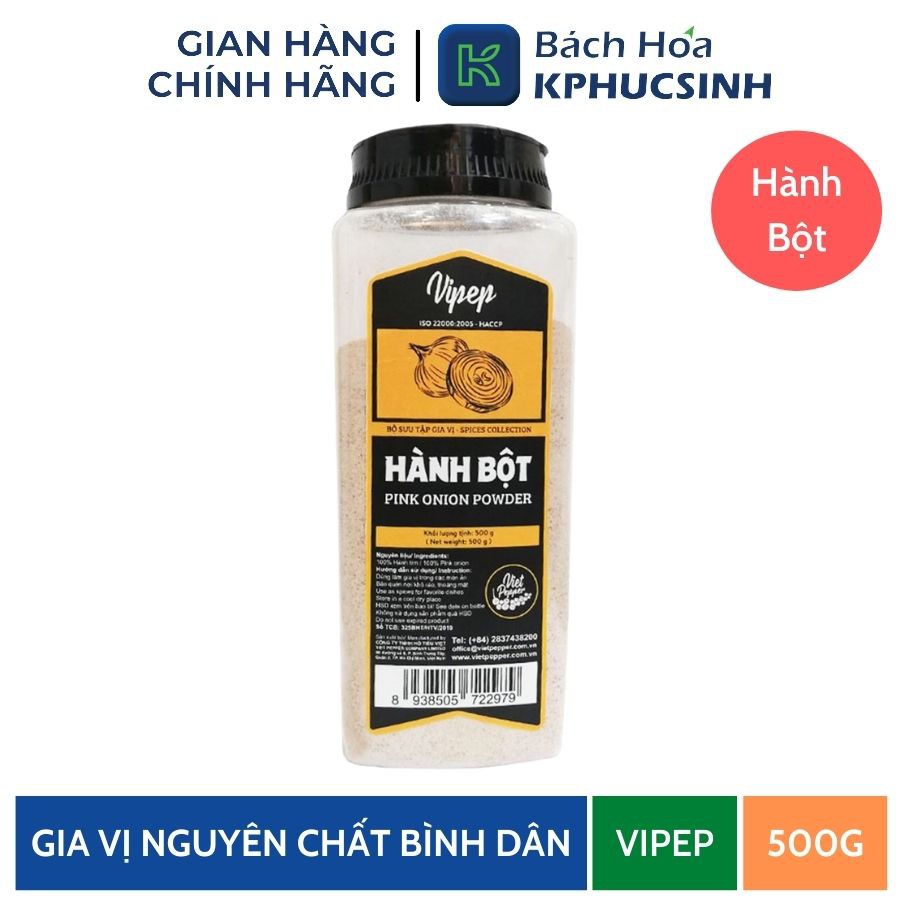 Hành bột Vipep 500gr KPHUCSINH - Hàng Chính Hãng