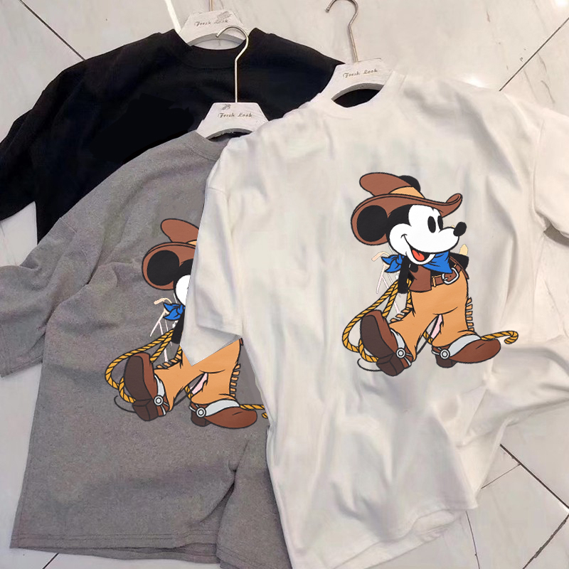 NRVP Áo Thun Ngắn Tay In Họa Tiết Phong Cách Hàn Quốc Dành Cho Nữ 2021