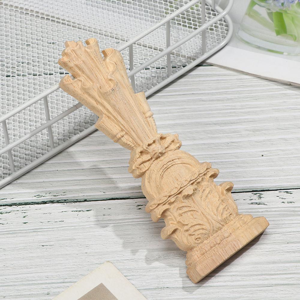 Phụ Kiện Chân Ghế Bằng Gỗ Chạm Khắc Thủ Công Tinh Xảo Phong Cách Vintage