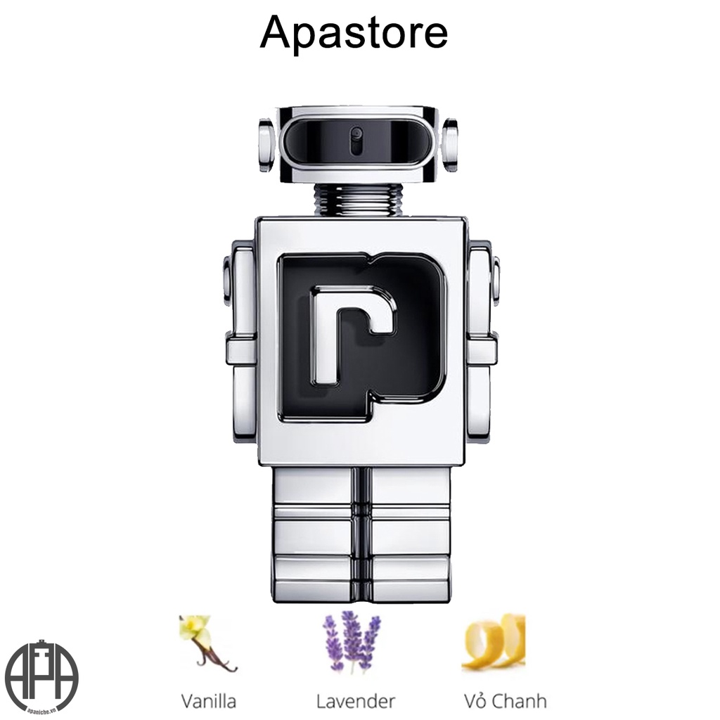 Nước Hoa Nam Paco Rabanne Phantom Chai 10ml, Chú Robot Nhỏ Hiện Đại