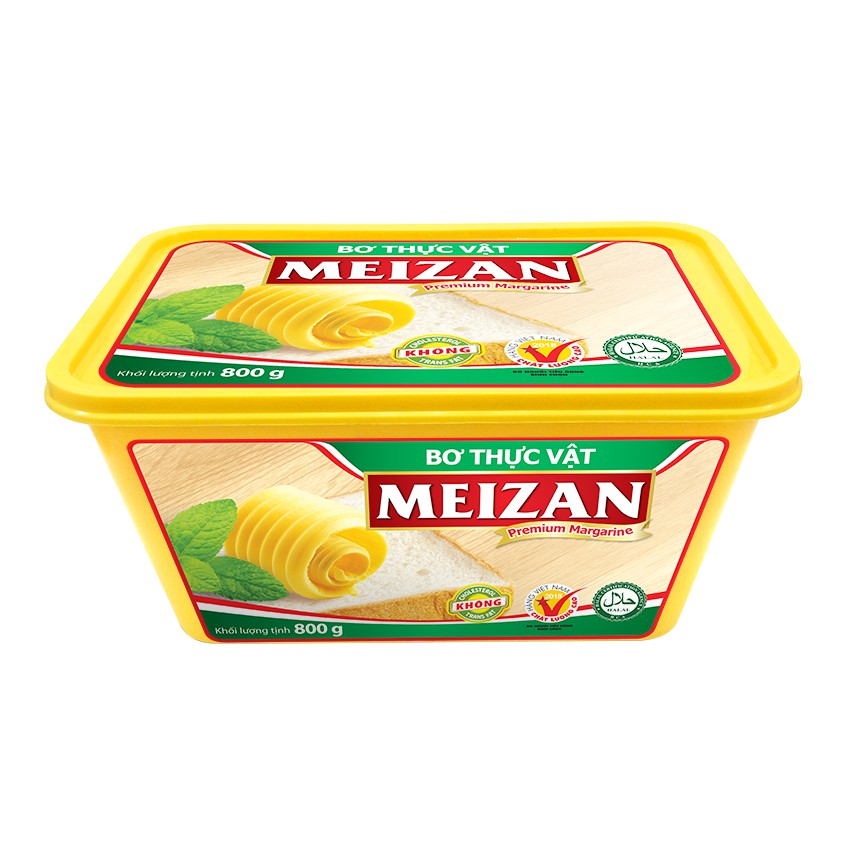 Bơ thực vật Meizan 800g