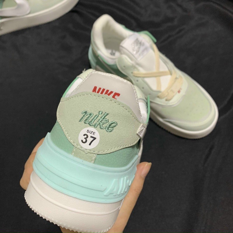 Fullbox Giầy airforce xanh trắng hàng đẹp giá rẻ