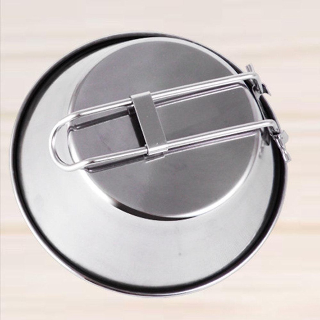 BÁT GẤP GỌN INOX CÓ QUAI CẦM OUTSIDE