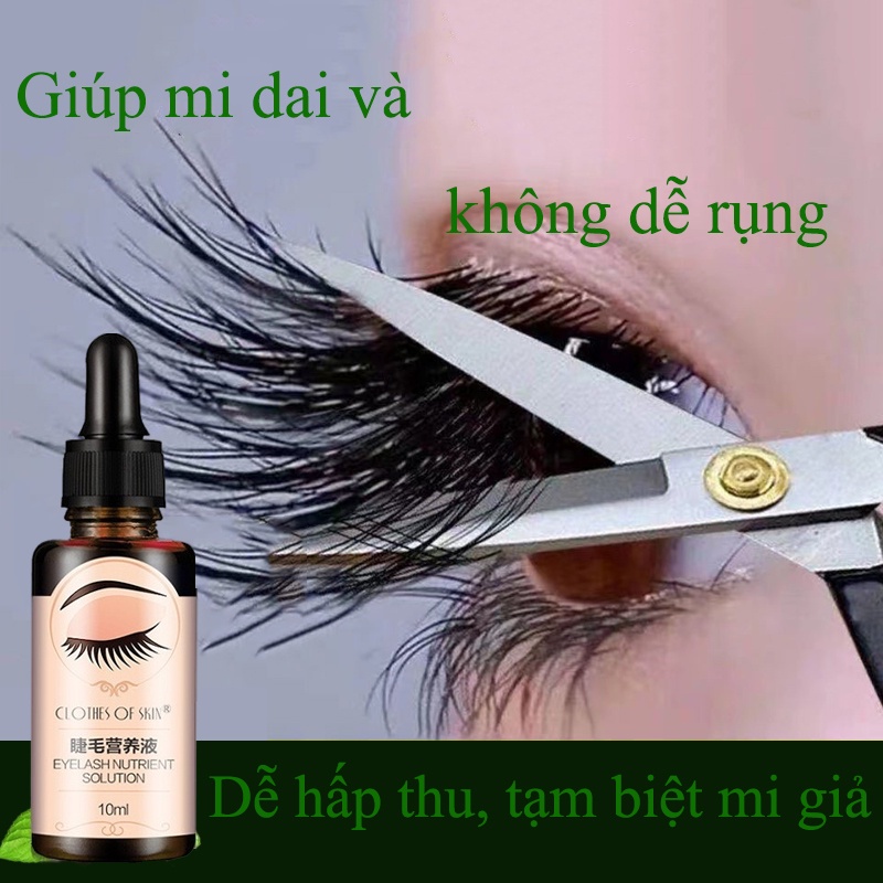 Serum Nuôi Dưỡng Lông Mi 30ml Không Dễ Nhòe Giúp Làm Dày Lông Mi