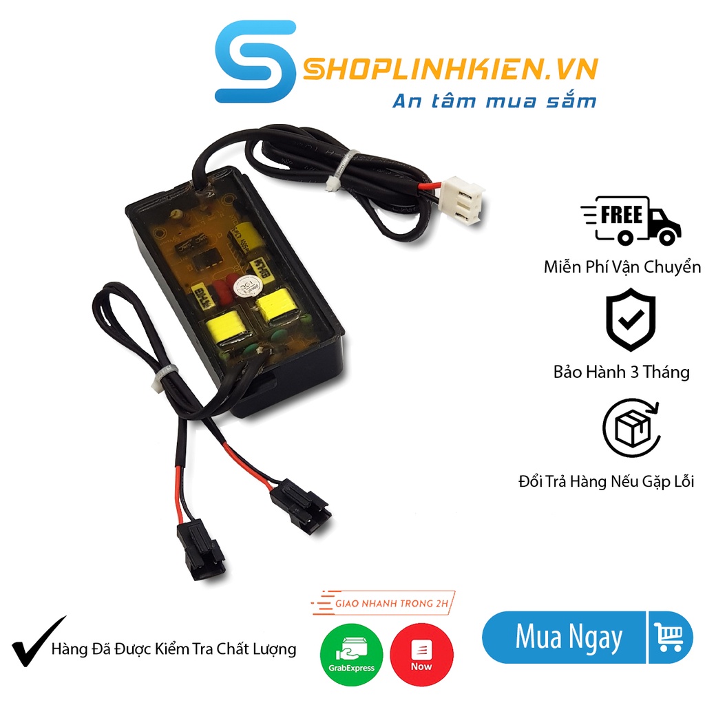 Bộ nguồn cao áp bộ khử khuẩn bằng UV trong máy lọc không khí - ShopLinhKienM2M