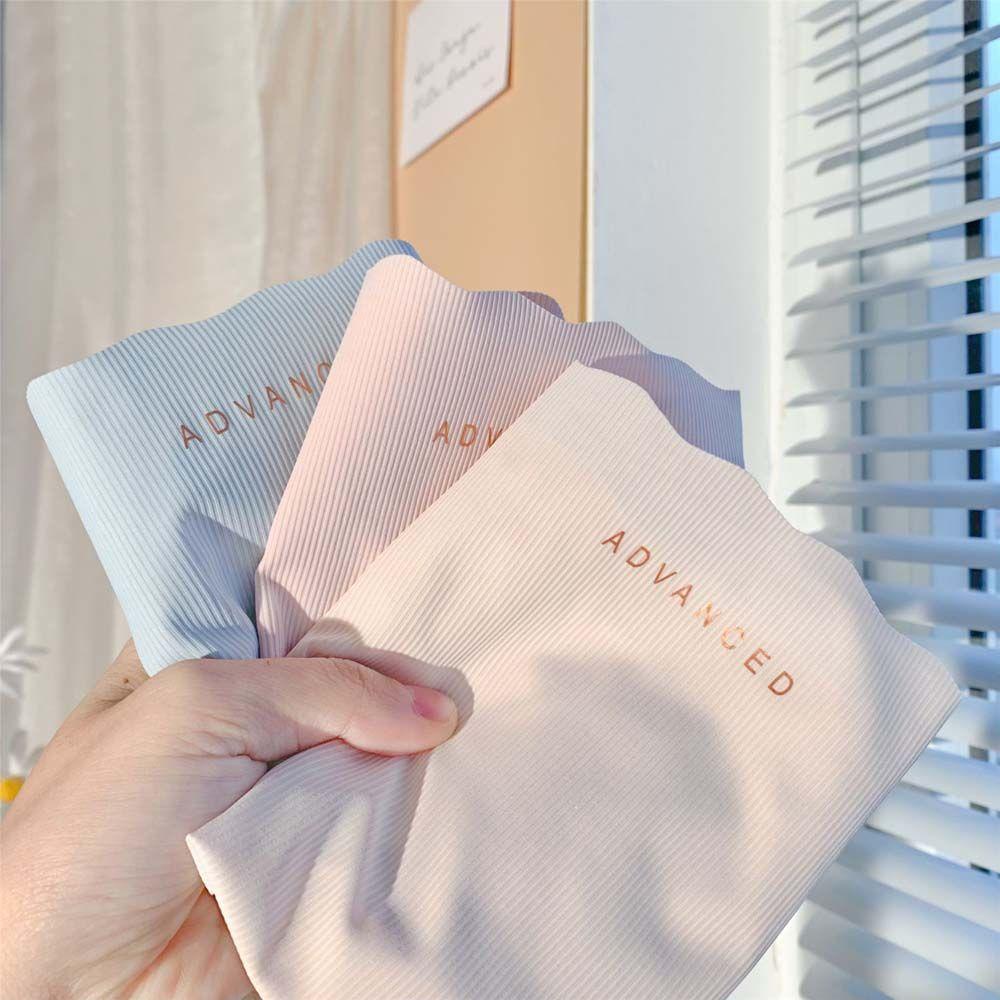 Fallforbeauty Quần Lót Ren Modal Co Giãn Màu Trơn Gợn Sóng Cho Nữ