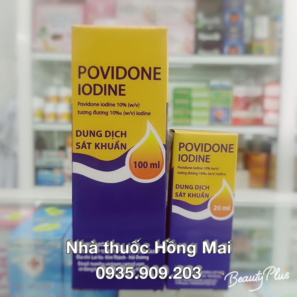 Dung Dịch Sát Khuẩn Povidine 20ml
