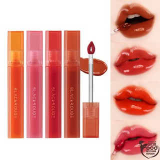 Son Tint Bóng Siêu Lì Có Màu Son Black Rouge Half N Half Water Glow