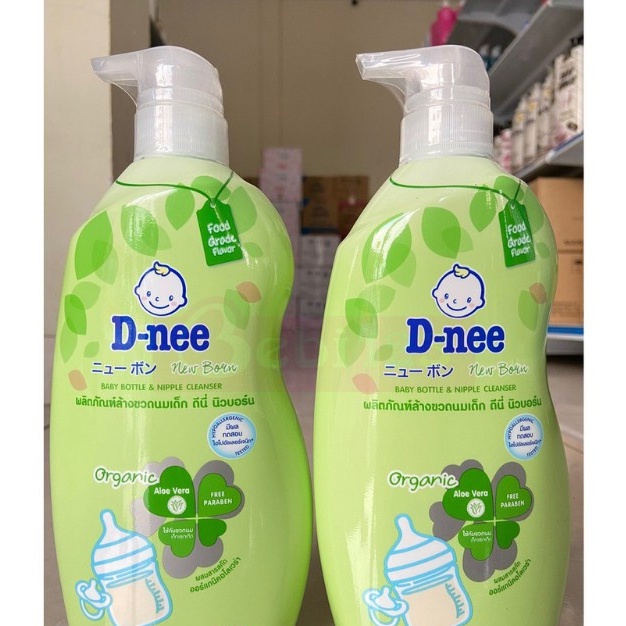 Nước Rửa Bình Sữa Dnee Organic 620ml